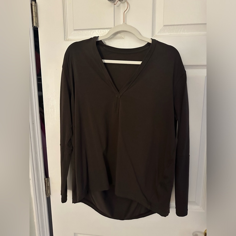 Back in Action V neck shirt